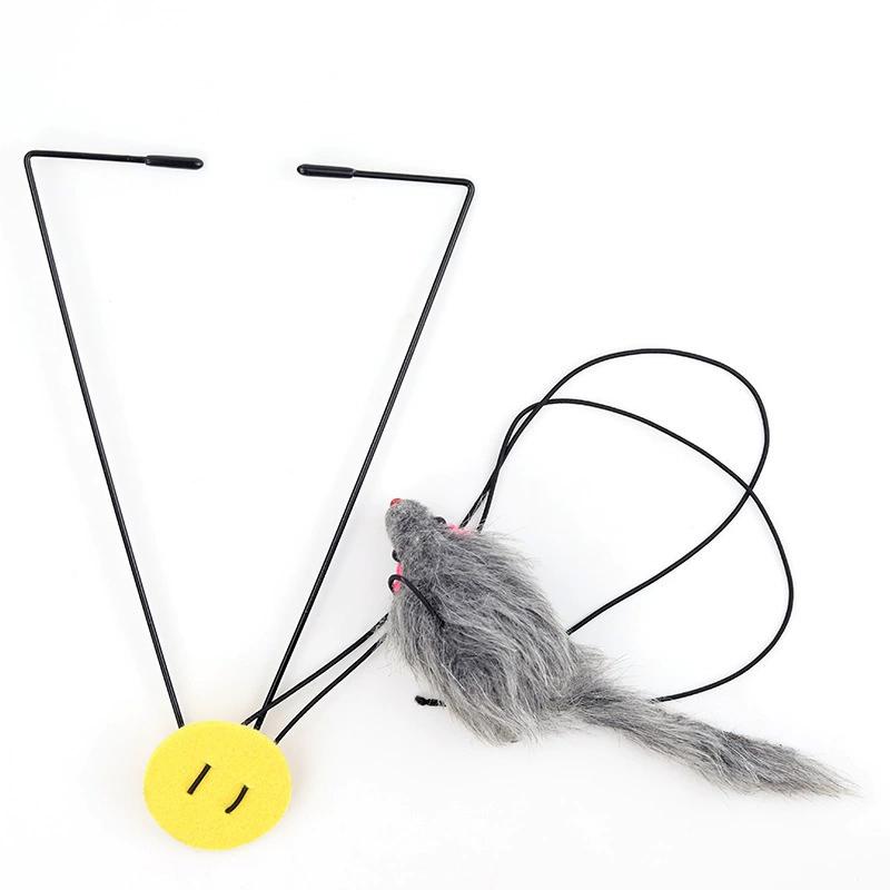 Interactive Hanging Sounding Cat Toy
