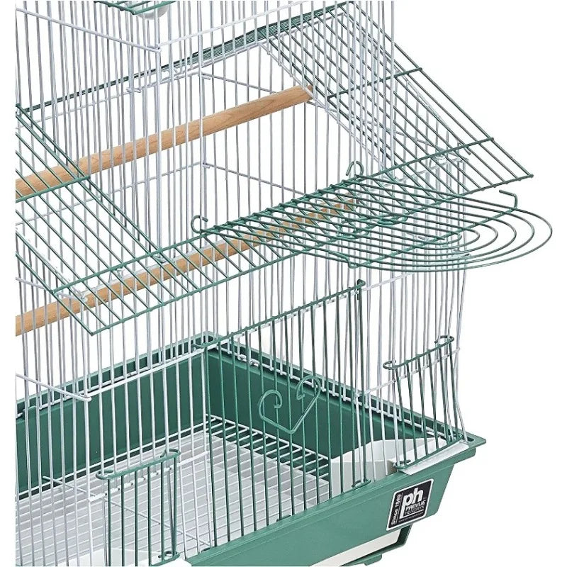 Color Coordinated Steel Bird Cage