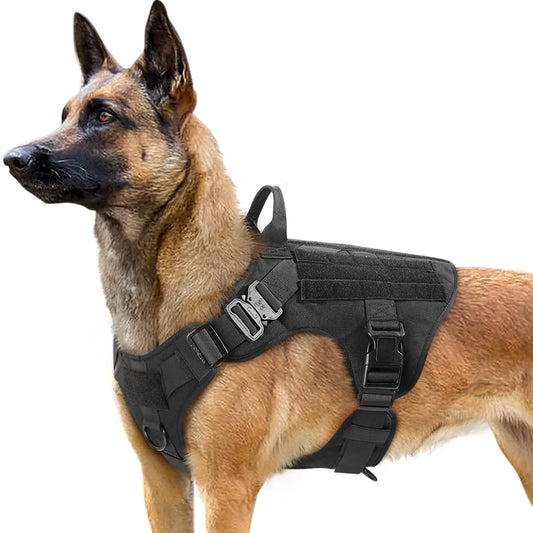 Tactical Military Harness for Small, Medium Large dogs.
