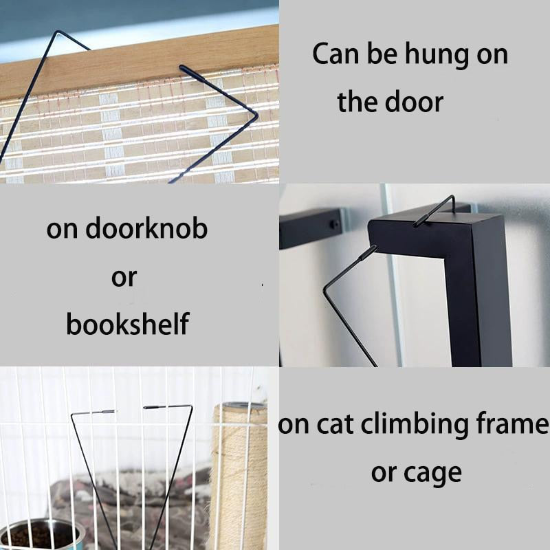 Interactive Hanging Sounding Cat Toy