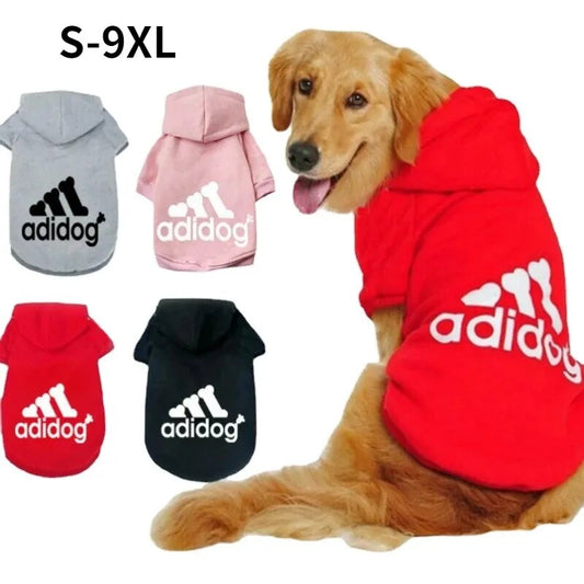 Warm All Sizes Dog Winter Sweatshirt with Hood
