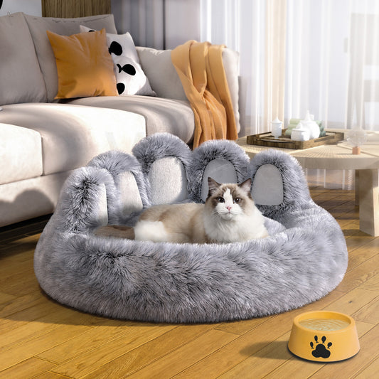 Large Washable Super Fluffy Pet Donut Bed