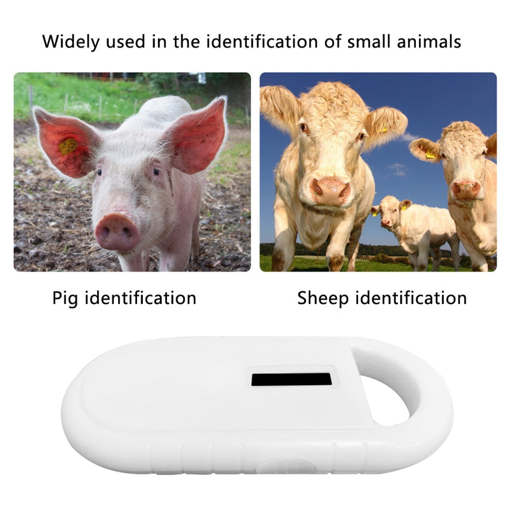 Pet Rechargeable RFID Microchip Scanner Reader