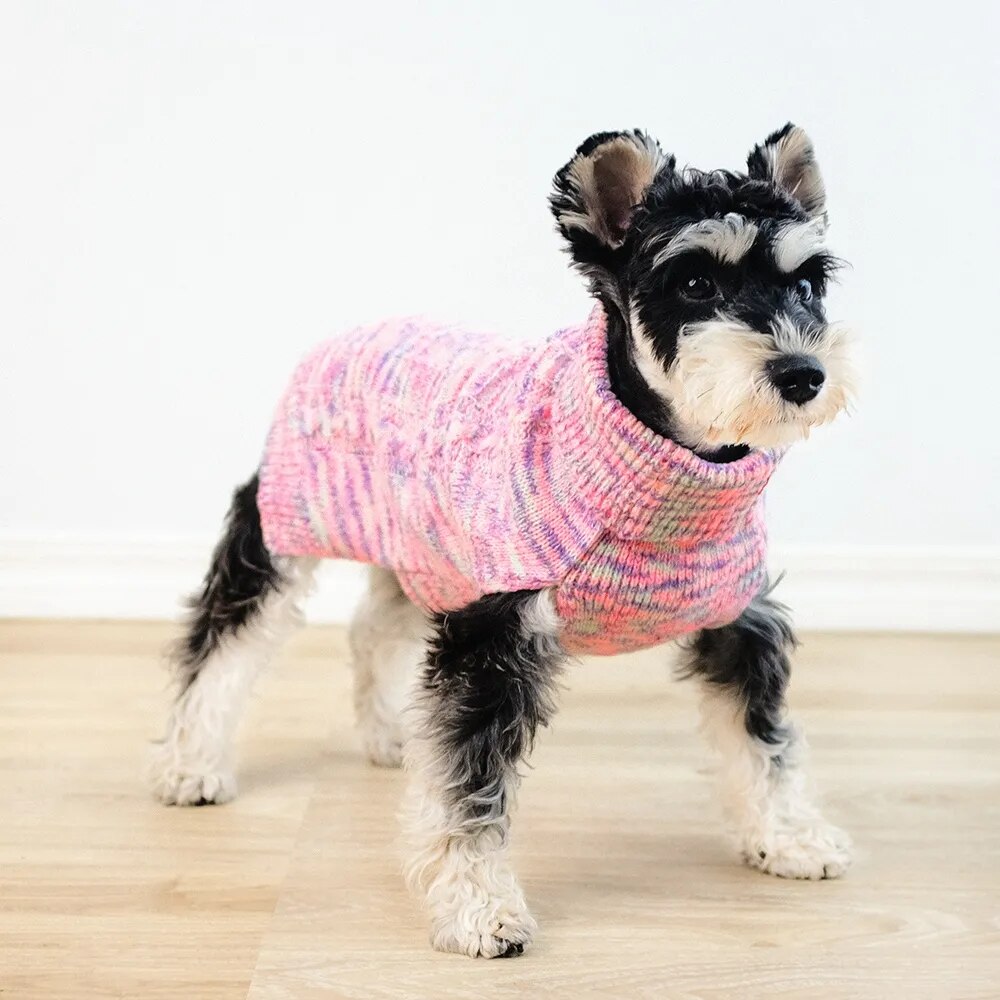 Cute Classic Turtleneck Dog Sweater