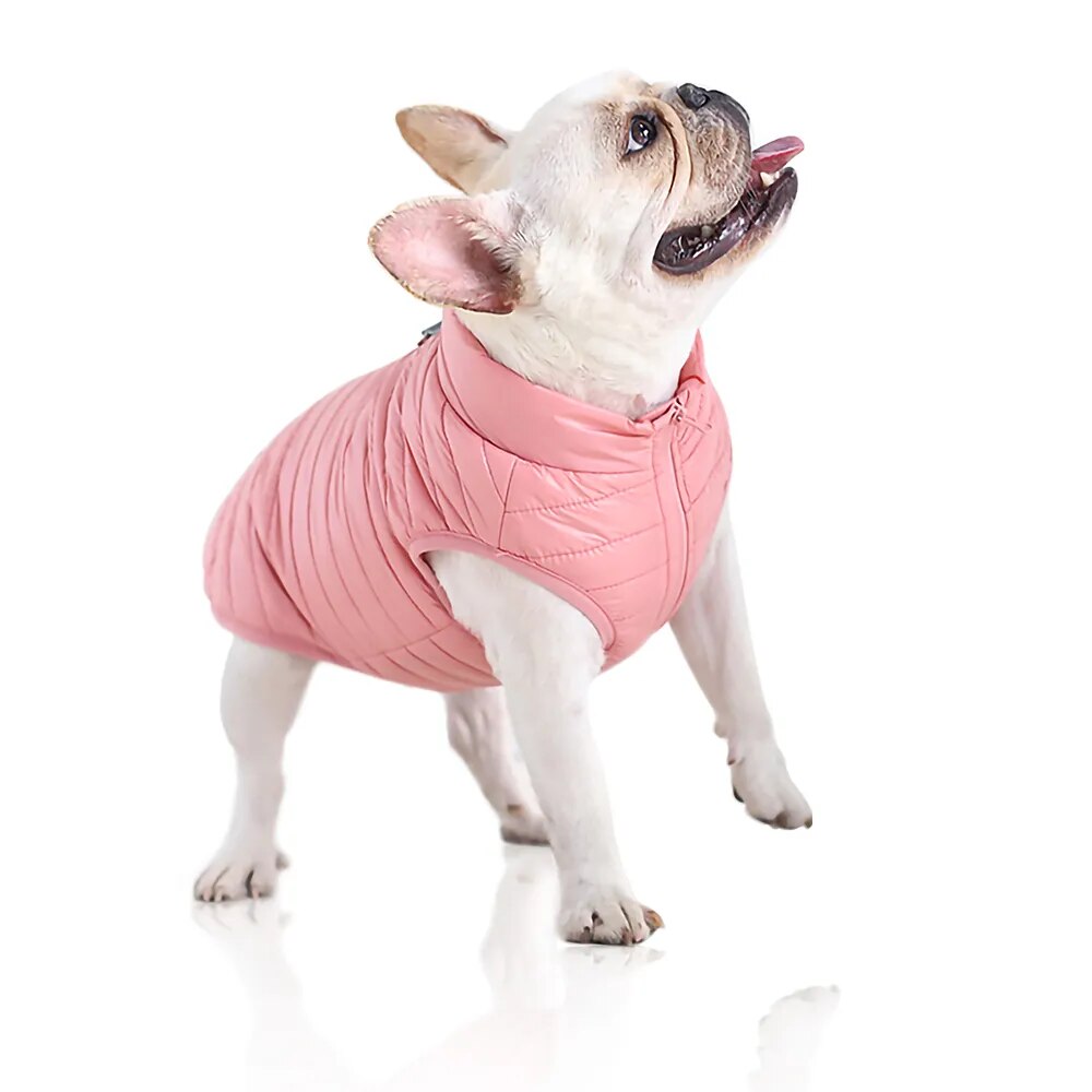 Warm Durable Waterproof Zipper Winter Dog Jackets