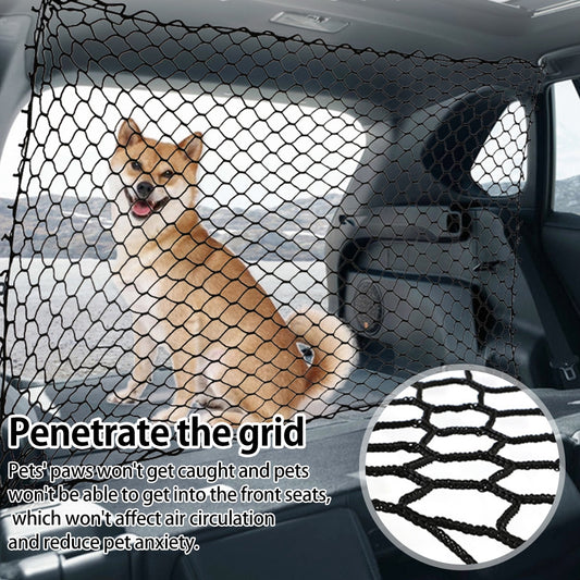 Universal Reusable Foldable Car Rear Seat Pet Fence